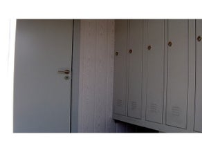 Schwarz- Weiß- Container