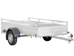 Alu-Kastenanhänger, Tieflader 750 kg