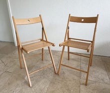 Klappstuhl aus Holz