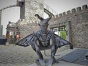 Halloween Grusel Animation - Lebende Statue - Gargoyle Statue - Galerie - Bild 1