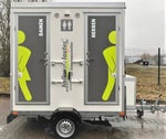 Toilettenwagen AUTARK mieten / Mobile Toilette / WC-Wagen