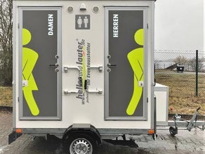 Toilettenwagen AUTARK mieten / Mobile Toilette / WC-Wagen