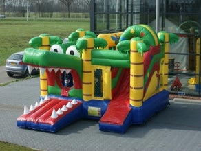 Hüpfburg "Kroko Multiplay" 3,80 x 4,55 m