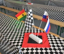 Tischdecken, Karomuster, Formel 1, Rennsport, Tisch, Decken