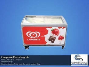 Langnese Eistruhe gross Eis Truhe Gefriertruhe
