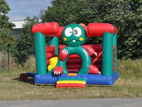 Monster-Hüpfburg - Hüpfburg Monster mieten