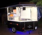 Ausschankwagen Partylive mit LCD Ferseher
