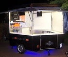 Ausschankwagen Partylive mit LCD Ferseher