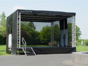 Mobile Bühne 6x6m oder 6x4m