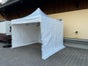 Partyzelt / Pavillion / Faltpagode 300x300 cm (335 cm hoch) weiss - hochstabiles Aluminiumprofil mit Scherenmechanik - super schnell aufgebaut - Galerie - Bild 4