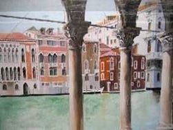 Venedig Kulisse, Kulisse, Venedig, Italien, Kana