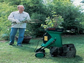 Häcksler bis 3 cm Aststärke, Leisehäcksler, Elektro