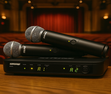 Shure Dual Set Funkmicrofon