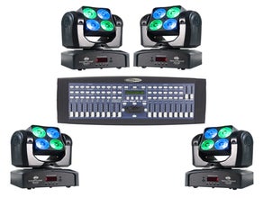 LED Movinghead Set Inno Pocket Wash