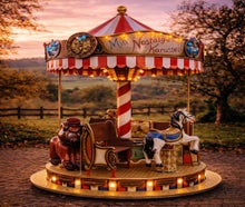 Nostalgie Kinder - Karussell "Zirkus Zauber" mit 6 bis 9 Sitzplätze mieten