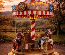 Nostalgie Kinder - Karussell "Zirkus Zauber" mit 6 bis 9 Sitzplätze mieten