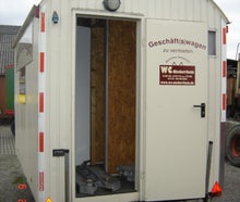 Toilettenwagen mit Tank