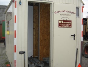 Toilettenwagen mit Tank