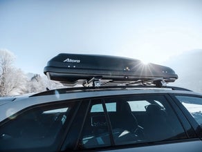 Dachbox Atera Casar XL - 540 L - Grundträger für viele Fahrzeuge vorrätig