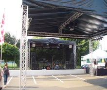 Bühnendach Prolyte H30V 7x5x3,50 m - Open Air Bühne