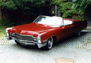 Oldtimer Cadillac de Ville Cabrio