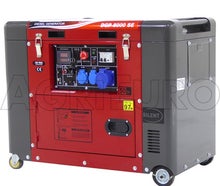 Silent Stromerzeuger 8KVA - einphasig - Diesel