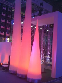 Aircone mit Spitztüte 5m weiß