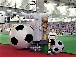 Fussball XXL , Ball, Aufblasbarer Ball