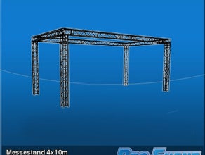 Messestand 4x10m