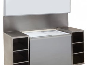 Rückdisplay "Illuminatio" inkl. Kühltruhe
