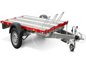 Motorradtransporter für 3 Motorräder mit 100 km/h Zulassung