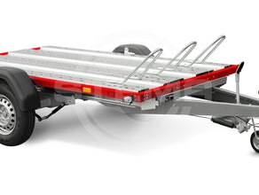 Motorradtransporter für 3 Motorräder mit 100 km/h Zulassung