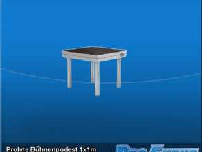 Prolyte Bühnenpodest 1 x 1m
