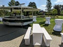 3tlg. Festzeltgarnitur/ Bierzeltgarnitur - Husse - Set - Event - Versand