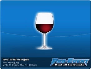 Rot-/ Weißweinglas