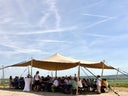 Stretchzelt, Hochzeitszelt, Partyzelt 7x10m