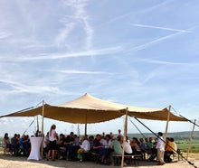 Stretchzelt, Hochzeitszelt, Partyzelt 7x10m