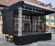 Mobile Bühne 24m² - Multistage für Stadtfest, Events, Festivals & Konzert
