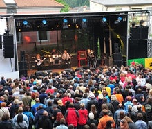 Mobile Bühne - Veranstaltungsbühne 10m x 7m (70m²) / 10m x 8m (80m²)