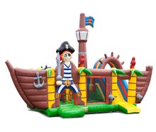 Hüpfburg Piratenschiff XXL