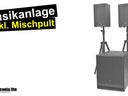 Beschallungsanlage - Tontechnik für Hochzeit, Polterabend und Party - PA System mieten - Galerie - Bild 1