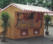Verkaufshütte, Weihnachtsmarktbude, Bude, Hütte, Stand, Verkaufsstand, Weihnachtsmarkt