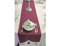 2er Tischläufer aubergine mieten – Miettisch, Eventtisch, Veranstaltungstisch, Partytisch