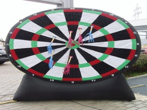 Dart mal anders - aufblasbares Riesendart