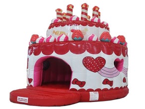 Hüpfburg Torte