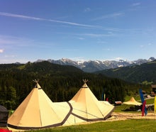 Partyzelt / Festzelt / Hochzeitszelt - Ihre Feier im TIPI