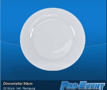 Dinnerteller Bianco