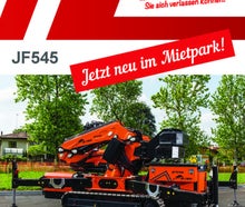 Minikran Jekko JF545 bundesweit mieten - Kranverleih Würzburg