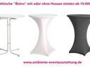 Stehtisch, Bistrotisch, Design- Stehtische mieten - Galerie - Bild 1