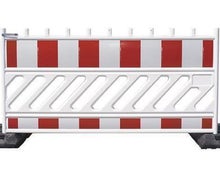 Absperrschranke, Schrankenzaun, Absturzsicherung, Vz. 600